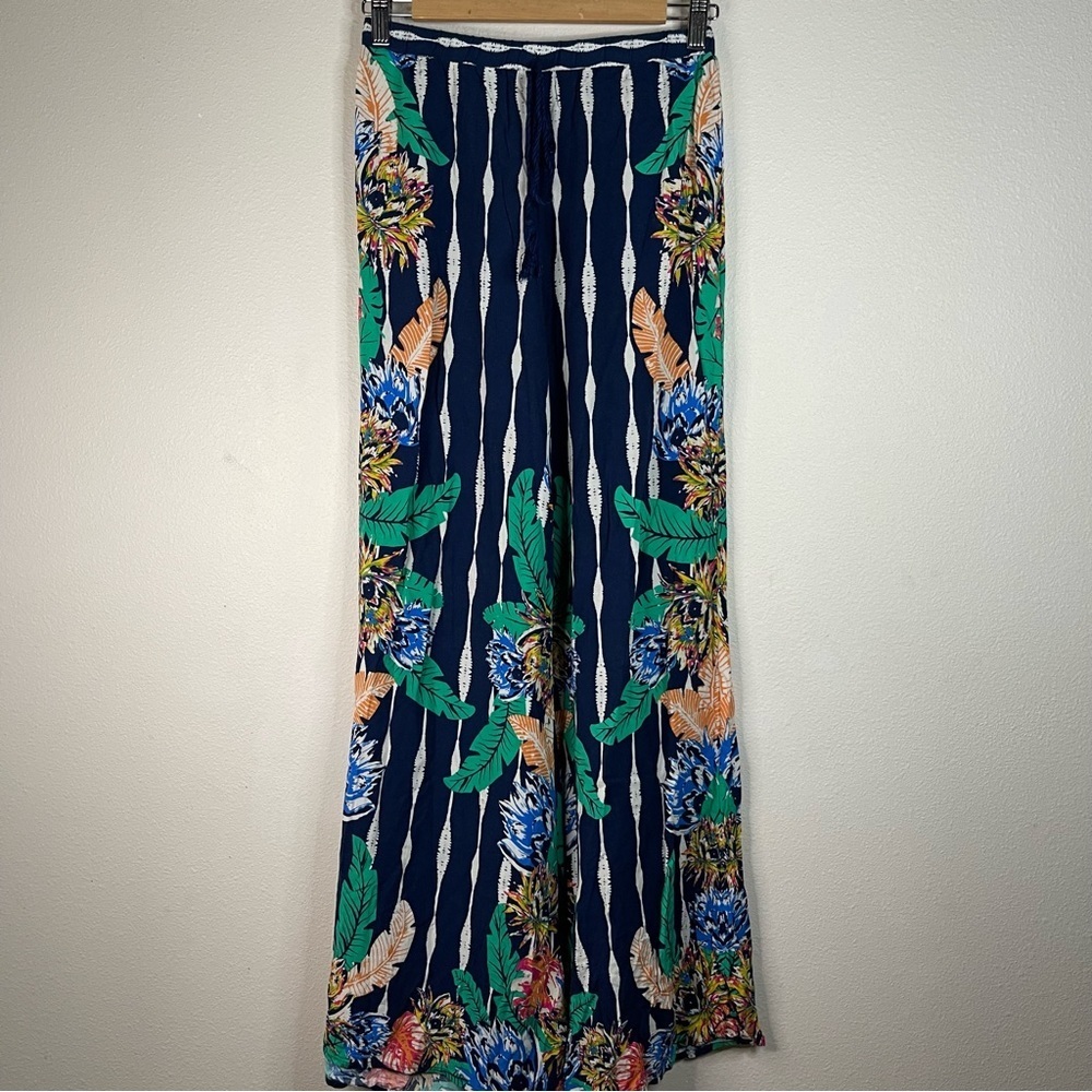 Free market by flying tomato Flowy tropical pants size small